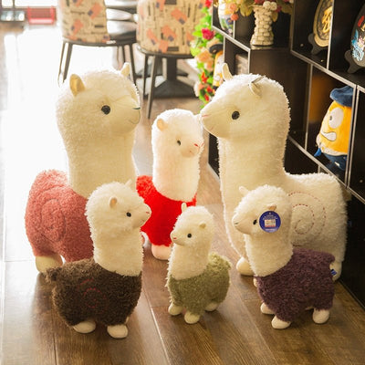 Adorable Alpaca Stuffed Animal, Six Colors, 10" | 25 cm plush toy – – – Image 7 | Plushie Produce