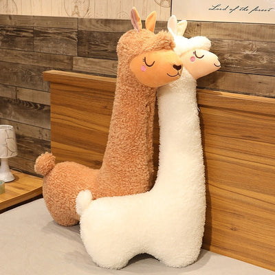 Alpaca Body Pillow Giant Plushie, 2.5-4.3 ft | 75-130 cm plush toy – – – Image 4 | Plushie Produce