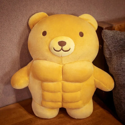 Bread as a Muscular Animal Plushie, 12-28 in | 30-70 cm plush toy – – Bear – Image 3 | Plushie Produce