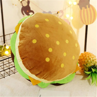 Burger Bliss Plushie, 12-16" | 30-40 cm plush toy – – 16"/40cm – Image 1 | Plushie Produce