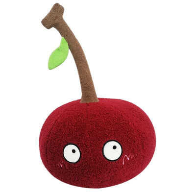 Cartoon Cherry Plushie, 10-14" | 25-35 cm plush toy – – – Image 1 | Plushie Produce