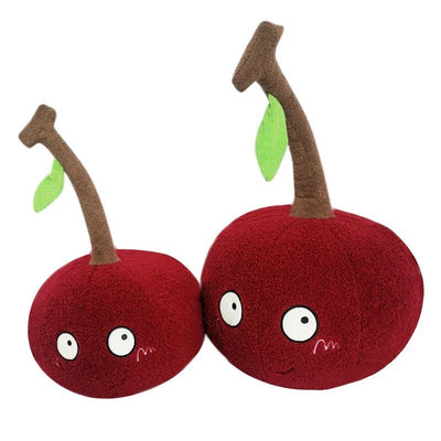 Cartoon Cherry Plushie, 10-14" | 25-35 cm plush toy – – – Image 2 | Plushie Produce