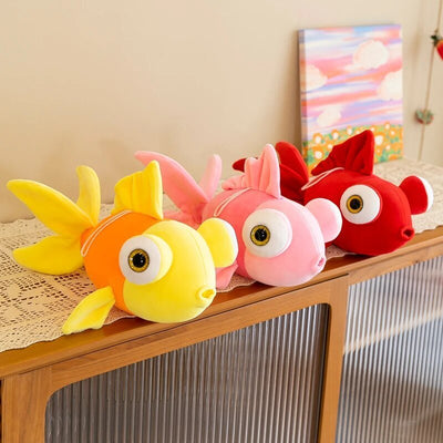 Cartoon Fish Plush Toy: Three Colors, 14 in | 35 cm plush toy – – – Image 1 | Plushie Produce