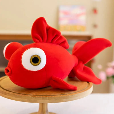Cartoon Fish Plush Toy: Three Colors, 14 in | 35 cm plush toy – – – Image 5 | Plushie Produce