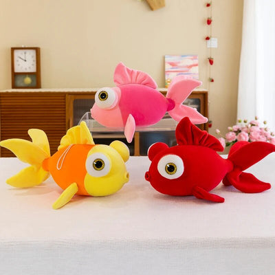 Cartoon Fish Plush Toy: Three Colors, 14 in | 35 cm plush toy – – – Image 6 | Plushie Produce