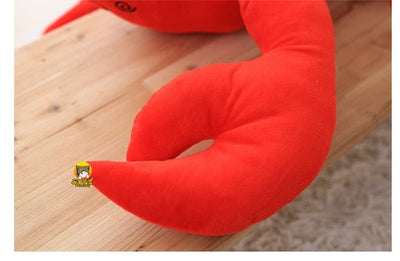 Cartoon Red Lobster Plush Toy, 12-31" | 30-80 cm plush toy – – – Image 5 | Plushie Produce