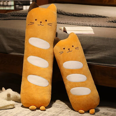 Cat Baguette Body Pillow, 2-3.3' | 60-100 cm plush toy – – – Image 3 | Plushie Produce