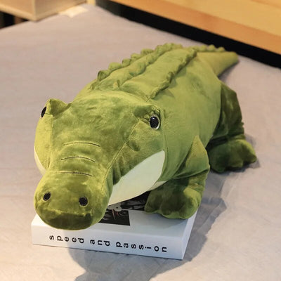 Closed-Mouth Crocodile Stuffed Animal, 3-3.9' | 90-120 cm plush toy – – – Image 6 | Plushie Produce