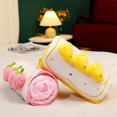 Foodie Blankets – Soft Plush Throw Blanket in Fun Food Designs plush toy – – – Image 7 | Plushie Produce