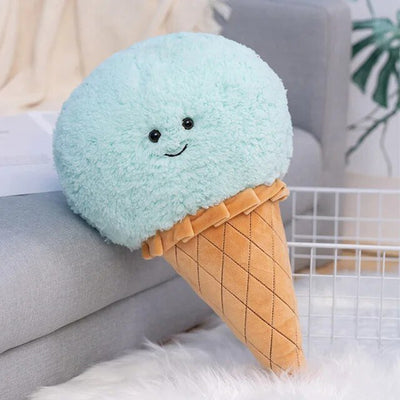 Ice Cream Cone Plush Toy, Five Flavors, 18" | 46 cm plush toy – – Cotton Candy – Image 6 | Plushie Produce