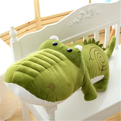 Jumbo Swirly Crocodile Plushie, Five Colors, 31-63" | 80-160 cm plush toy – – – Image 2 | Plushie Produce