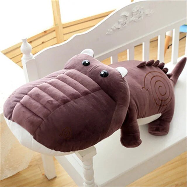 Jumbo Swirly Crocodile Plushie, Five Colors, 31-63" | 80-160 cm plush toy – – – Image 5 | Plushie Produce