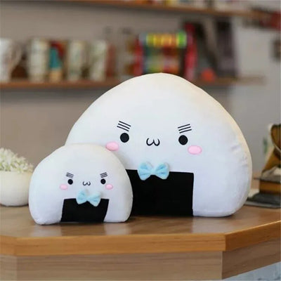 Kawaii Onigiri Plushie, 8"-14" | 20-36 cm plush toy – – – Image 7 | Plushie Produce