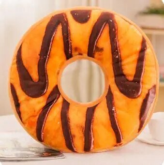 Large Realistic Donut Plushie, 20 Donut Styles, 16" | 40 cm plush toy – – O – Image 14 | Plushie Produce
