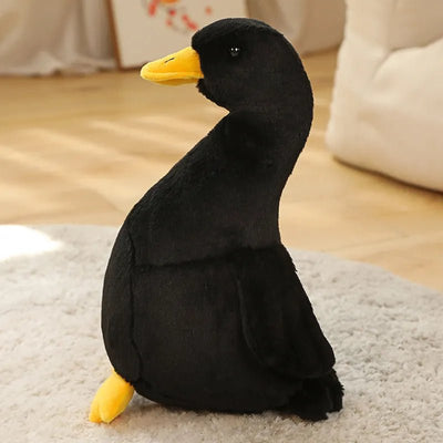 Lifelike Duck Plushie, Four Colors, 16" | 40 cm plush toy – – black – Image 7 | Plushie Produce