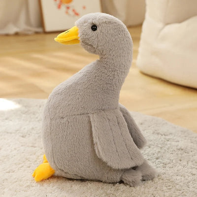 Lifelike Duck Plushie, Four Colors, 16" | 40 cm plush toy – – grey – Image 10 | Plushie Produce