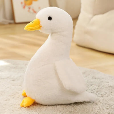 Lifelike Duck Plushie, Four Colors, 16" | 40 cm plush toy – – white – Image 16 | Plushie Produce