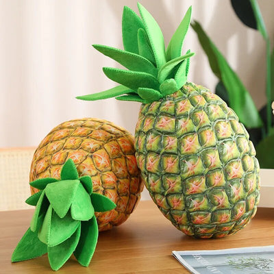 Lifelike Pineapple Plushie, Two Styles, 19" | 48 cm plush toy – – – Image 1 | Plushie Produce