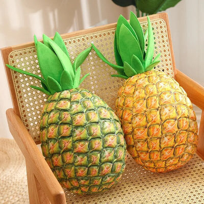 Lifelike Pineapple Plushie, Two Styles, 19" | 48 cm plush toy – – – Image 8 | Plushie Produce