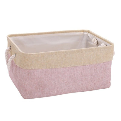 Linen/Canvas Toy Storage Basket, 30 Varieties, 16" | 41 cm plush toy – – mipin fen – Image 4 | Plushie Produce