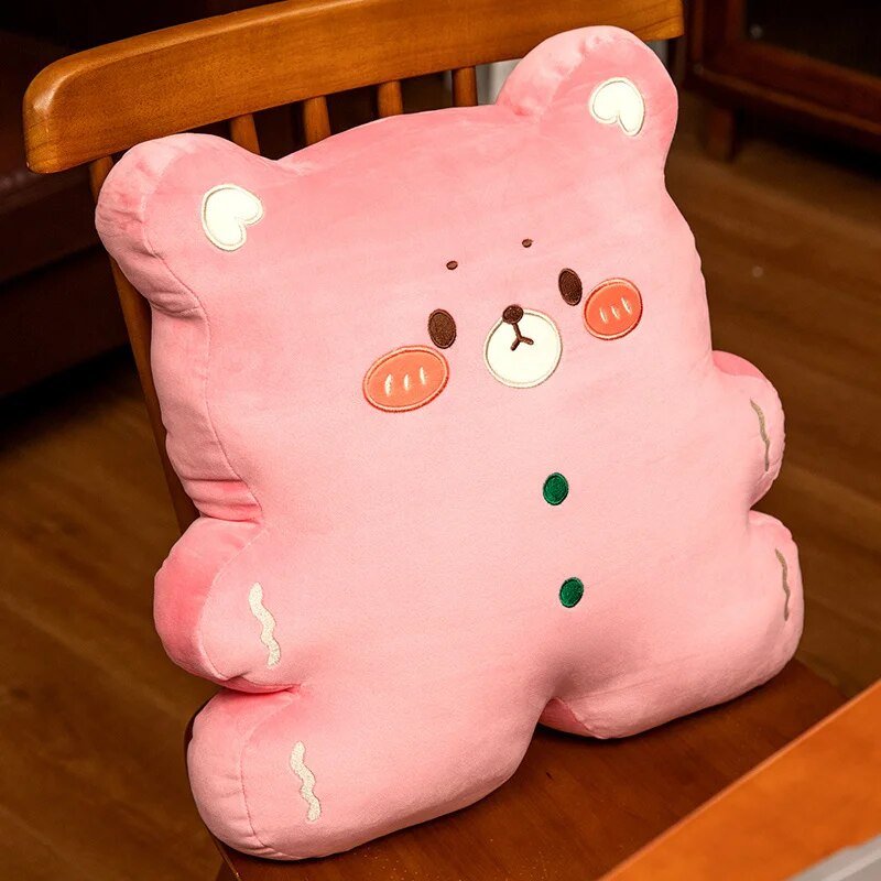 Plushie Animal Cookie Plushie, 4 colors, 16-20" | 40-50 cm plush toy – – Pink – Image 1 | Plushie Produce