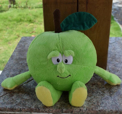 Plushie Assorted Fruit and Veggie Plushies, 10" | 25 cm plush toy – – Apple – Image 10 | Plushie Produce