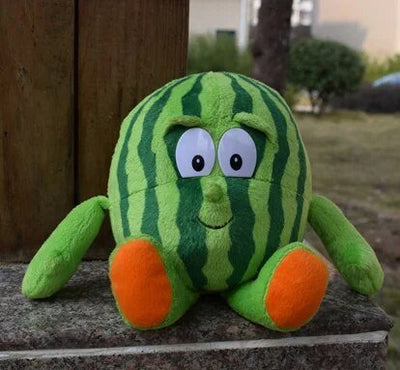 Plushie Assorted Fruit and Veggie Plushies, 10" | 25 cm plush toy – – watermwelon – Image 9 | Plushie Produce