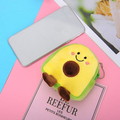 Plushie Avocado Coin Purse Plushie, 3.5" | 9 cm plush toy – – – Image 2 | Plushie Produce
