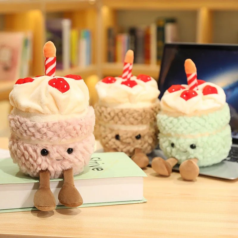 Plushie Birthday Cupcake, Five Colors, 10" | 26 cm plush toy – – – Image 15 | Plushie Produce