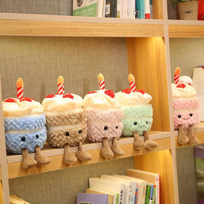 Plushie Birthday Cupcake, Five Colors, 10" | 26 cm plush toy – – – Image 6 | Plushie Produce