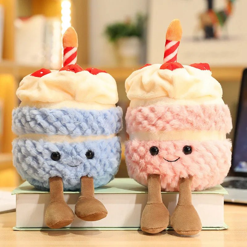Plushie Birthday Cupcake, Five Colors, 10" | 26 cm plush toy – – – Image 7 | Plushie Produce
