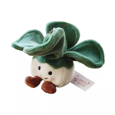 Plushie Cartoon Vegetable Keychain, 5 Vegetables plush toy – – cabbage – Image 6 | Plushie Produce