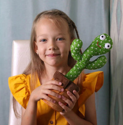 Plushie Dancing Singing Cactus, 13" | 32 cm plush toy – – – Image 2 | Plushie Produce
