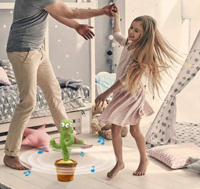 Plushie Dancing Singing Cactus, 13" | 32 cm plush toy – – – Image 5 | Plushie Produce