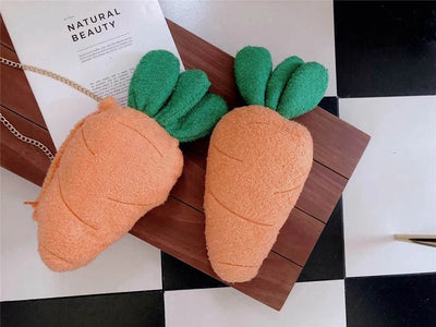 Plushie Fuzzy Carrot, 15" | 38 cm plush toy – – – Image 2 | Plushie Produce