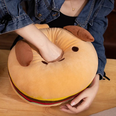 Plushie Hamburger Dog, 13-16" | 33-40 cm plush toy – – – Image 4 | Plushie Produce