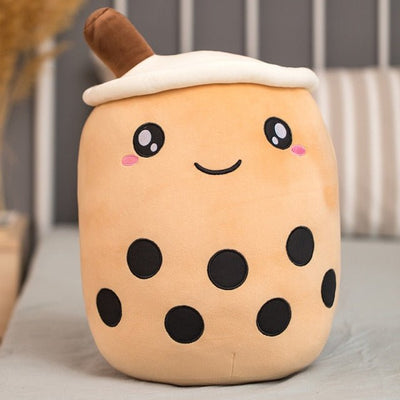 Plushie Jumbo Brown Sugar Bubble Tea, 10-28" | 25-70 cm plush toy – – 10"(25cm) – Image 2 | Plushie Produce