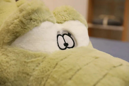 Plushie Jumbo Cartoon Cross-Eyed Crocodile, 4 colors, 3-4.9' | 90-150 cm plush toy – – – Image 7 | Plushie Produce