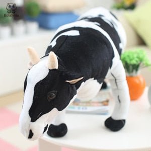 Plushie Jumbo Lifelike Dairy Cow, 3' | 70 cm plush toy – – – Image 4 | Plushie Produce