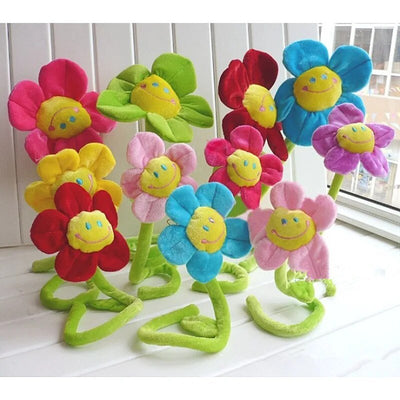 Plushie Jumbo Stemmed Cartoon Flowers, 12-34" | 30-85 cm plush toy – – – Image 3 | Plushie Produce