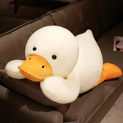 Plushie Jumbo White Duck, 2-3.3' | 60-100 cm plush toy – – – Image 4 | Plushie Produce
