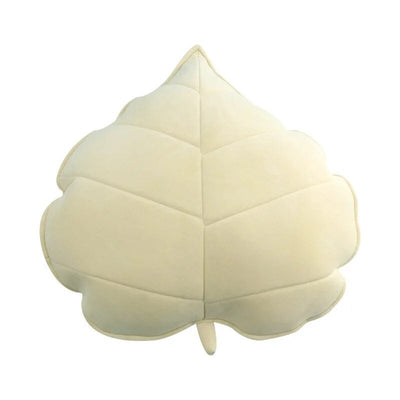 Plushie Large Realistic Leaf Throw Pillow, 11 Colors, 5-20" | 13-50 cm plush toy – – cream – Image 10 | Plushie Produce