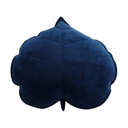 Plushie Large Realistic Leaf Throw Pillow, 11 Colors, 5-20" | 13-50 cm plush toy – – navy – Image 11 | Plushie Produce