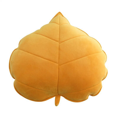 Plushie Large Realistic Leaf Throw Pillow, 11 Colors, 5-20" | 13-50 cm plush toy – – yellow – Image 6 | Plushie Produce