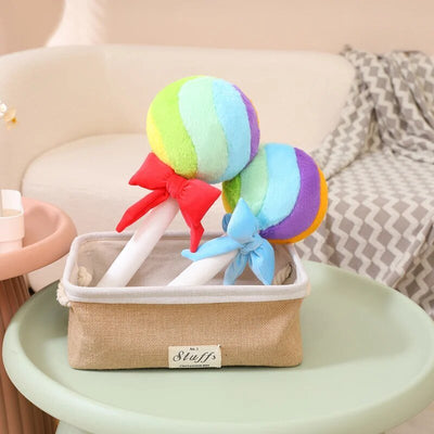Plushie Lollipops with Bow, Four Colors, 17-23" | 43-58 cm plush toy – – – Image 7 | Plushie Produce