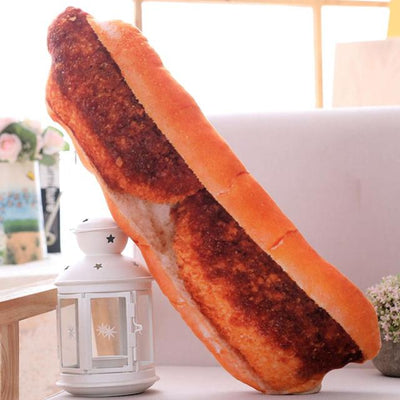 Plushie Realistic Bread Throw Pillow: 14 Varieties, 12-20" | 31-50 cm plush toy – – Bing bread – Image 14 | Plushie Produce