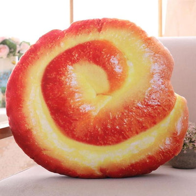 Plushie Realistic Bread Throw Pillow: 14 Varieties, 12-20" | 31-50 cm plush toy – – Donut bread – Image 5 | Plushie Produce