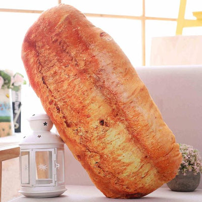 Plushie Realistic Bread Throw Pillow: 14 Varieties, 12-20" | 31-50 cm plush toy – – Italian bread – Image 8 | Plushie Produce