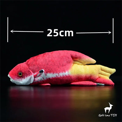 Plushie Realistic Cuban Arowana Fish, 10" | 25 cm plush toy – – – Image 2 | Plushie Produce