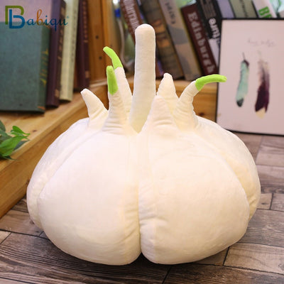 Plushie Realistic Garlic Head, 1.3 ft | 40 cm plush toy – – – Image 1 | Plushie Produce